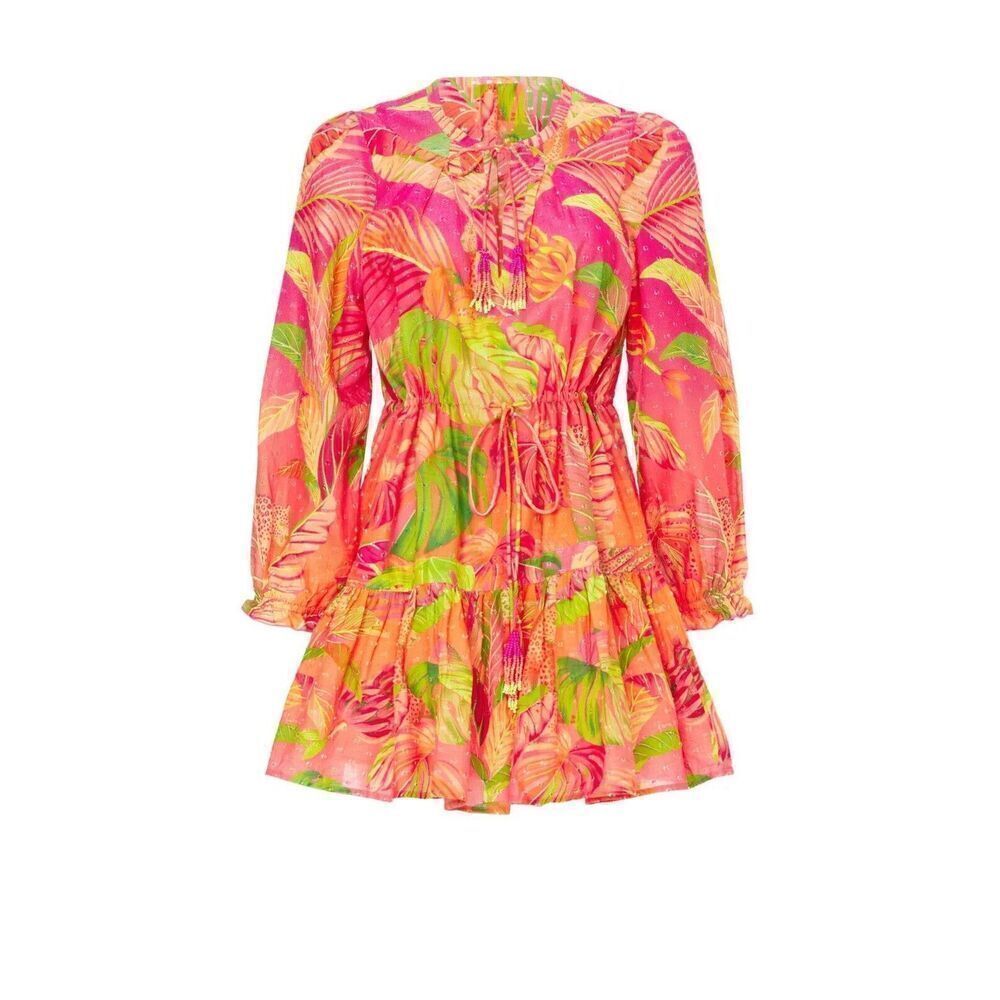 Farm Rio Ombré Forest Mini Dress XS NEW - Picture 5 of 7